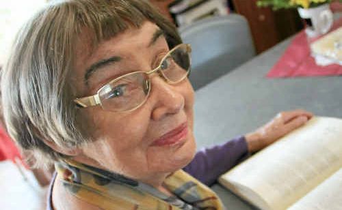 At 81 years-old Rita McIvor still loves teaching students about literature.